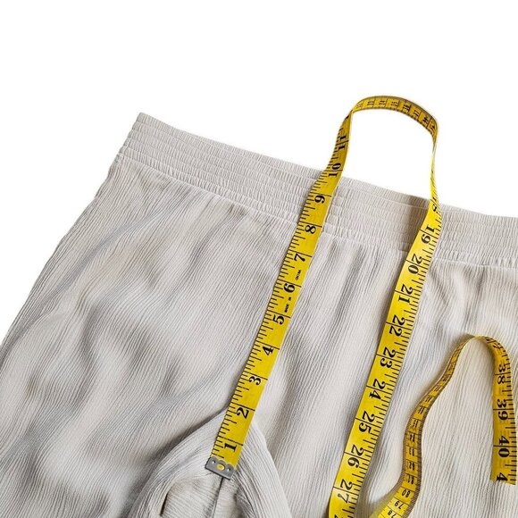 Aritzia Babaton Tribute Pant Mid-rise Crinkle-Texture Pants, Straight Leg, Small - Picture 4 of 10